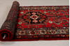 Hamedan Red Runner Hand Knotted 34 X 131 Area Rug 99-111836 Thumb 6