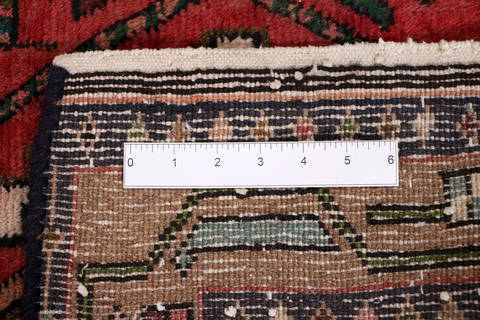 Hamedan Red Hand Knotted 26 X 411 Area Rug 99-111839 Image 14