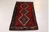 Hamedan Red Hand Knotted 26 X 411  Area Rug 99-111839 Thumb 1