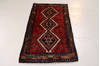 Hamedan Red Hand Knotted 26 X 411 Area Rug 99-111839 Thumb 1