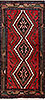 Hamedan Red Hand Knotted 26 X 411  Area Rug 99-111839 Thumb 0