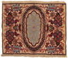 Kashan Beige Hand Knotted 25 X 31 Area Rug 254-111884 Thumb 0