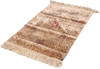 Herati Beige Hand Knotted 20 X 30 Area Rug 254-111888 Thumb 4