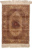 Herati Beige Hand Knotted 20 X 30 Area Rug 254-111888 Thumb 0