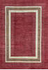 Modern Red Hand Knotted 56 X 78  Area Rug 700-111892 Thumb 0