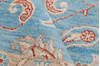 Chobi Blue Hand Knotted 80 X 910 Area Rug 700-111893 Thumb 4