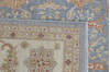 Chobi Blue Hand Knotted 84 X 102  Area Rug 700-111896 Thumb 5