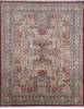 Pak-Persian Red Hand Knotted 82 X 101  Area Rug 700-111897 Thumb 0