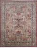Pak-Persian Red Hand Knotted 82 X 101 Area Rug 700-111897 Thumb 0