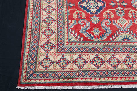 Kazak Red Hand Knotted 69 X 910 Area Rug 700-111898 Image 3