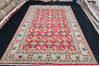 Kazak Red Hand Knotted 68 X 94  Area Rug 700-111899 Thumb 1