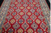 Kazak Red Hand Knotted 85 X 115  Area Rug 700-111902 Thumb 1