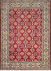 Kazak Red Hand Knotted 85 X 115  Area Rug 700-111902 Thumb 0