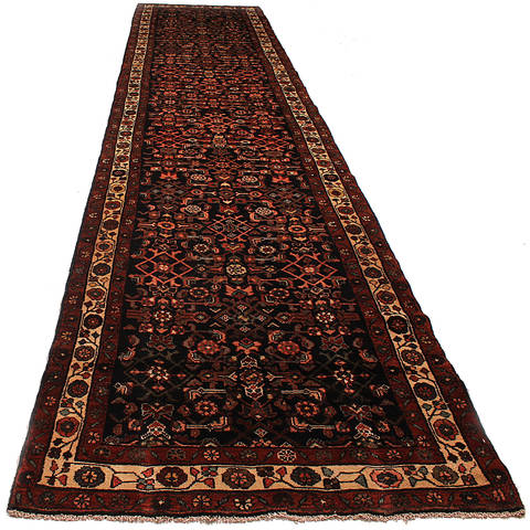 Bidjar Red Runner Hand Knotted 37 X 175 Area Rug 254-111911 Image 6