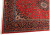 Kashan Red Hand Knotted 49 X 73  Area Rug 254-111912 Thumb 3