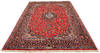 Kashan Red Hand Knotted 49 X 73  Area Rug 254-111912 Thumb 5