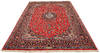 Kashan Red Hand Knotted 49 X 73 Area Rug 254-111912 Thumb 5