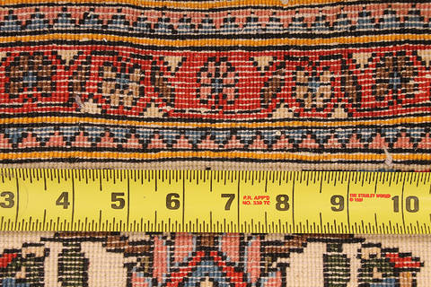 Bakhtiar Red Hand Knotted 42 X 64 Area Rug 254-111915 Image 1