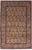 Kerman Beige Hand Knotted 48 X 70 Area Rug 254-111923 Thumb 0