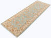 Chobi Blue Runner Hand Knotted 24 X 69  Area Rug 700-111932 Thumb 2