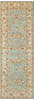 Chobi Blue Runner Hand Knotted 24 X 69  Area Rug 700-111932 Thumb 0