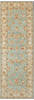Chobi Blue Runner Hand Knotted 24 X 69  Area Rug 700-111932 Thumb 0