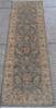Chobi Blue Runner Hand Knotted 23 X 69  Area Rug 700-111936 Thumb 1