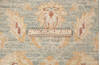 Chobi Blue Runner Hand Knotted 23 X 69  Area Rug 700-111936 Thumb 8