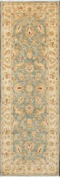 Afghan Chobi Blue Runner 6 to 9 ft Wool Carpet 111936