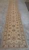 Chobi Beige Runner Hand Knotted 29 X 148  Area Rug 700-111947 Thumb 1