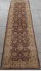 Chobi Brown Runner Hand Knotted 28 X 98  Area Rug 700-111951 Thumb 1