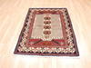 Abadeh Red Hand Knotted 35 X 411 Area Rug 100-111972 Thumb 1