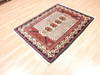 Abadeh Red Hand Knotted 35 X 411 Area Rug 100-111972 Thumb 2