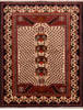 Abadeh Red Hand Knotted 35 X 411  Area Rug 100-111972 Thumb 0