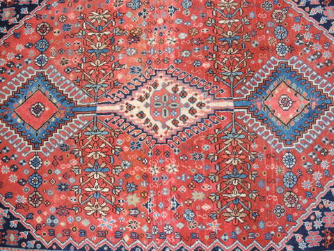 Yalameh Red Hand Knotted 33 X 50 Area Rug 100-111976 Image 5