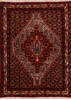 Sanandaj Red Hand Knotted 24 X 37  Area Rug 100-111978 Thumb 0