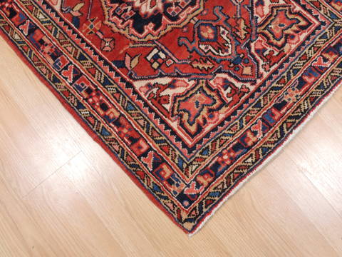 Meshkin Red Hand Knotted 23 X 35 Area Rug 100-111979 Image 4