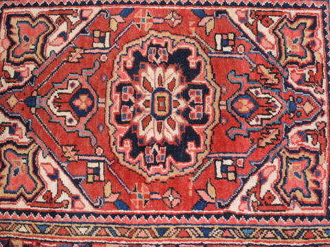 Meshkin Red Hand Knotted 23 X 35 Area Rug 100-111979 Image 5