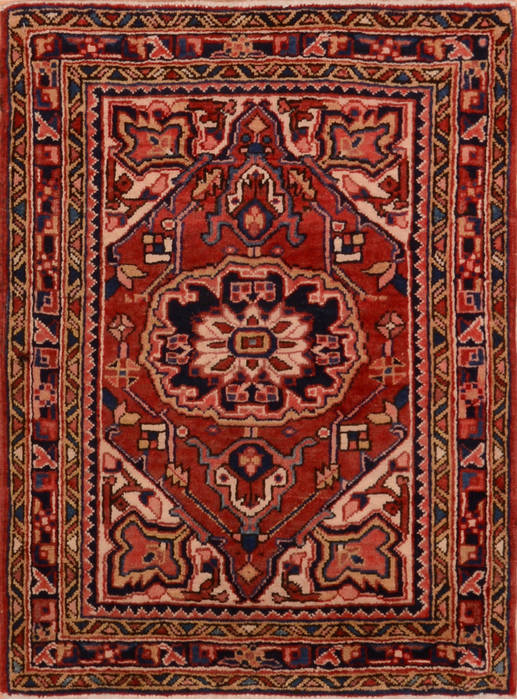 Meshkin Red Hand Knotted 23 X 35 Area Rug 100-111979 Image 0