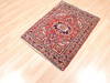 Hamedan Red Hand Knotted 23 X 35  Area Rug 100-111979 Thumb 2