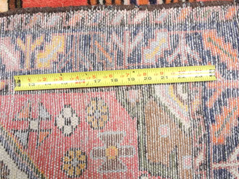 Hamedan Red Hand Knotted 37 X 49 Area Rug 100-111982 Image 10