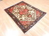 Hamedan Red Hand Knotted 37 X 49 Area Rug 100-111982 Thumb 3