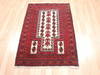 Baluch White Hand Knotted 28 X 311 Area Rug 100-111984 Thumb 1