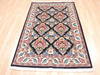 Mashad Blue Hand Knotted 35 X 51 Area Rug 100-111985 Thumb 1