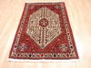 Abadeh Red Hand Knotted 34 X 410 Area Rug 100-111986 Thumb 1