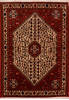 Abadeh Red Hand Knotted 34 X 410  Area Rug 100-111986 Thumb 0