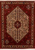 Abadeh Red Hand Knotted 34 X 410 Area Rug 100-111986 Thumb 0