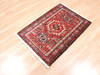 Baluch Red Hand Knotted 25 X 34 Area Rug 100-111987 Thumb 2