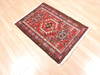 Baluch Red Hand Knotted 25 X 34  Area Rug 100-111987 Thumb 3