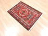 Baluch Red Hand Knotted 25 X 34 Area Rug 100-111987 Thumb 3